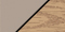 Sandtone Exterior with Oak Interior Color Swatch